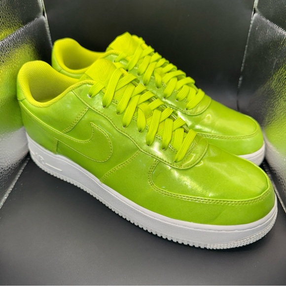 Size 10.5 - Nike Air Force 1 '07 LV8 UV Cyber, AJ9505-300, Clean, No Box, Good - Picture 5 of 10